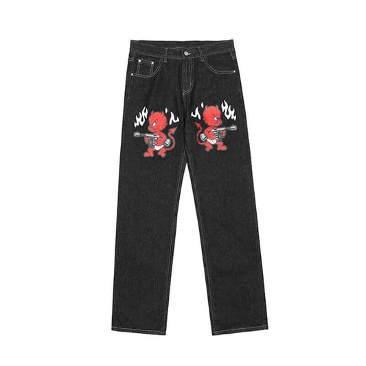Demon Twins Streetwear Jean